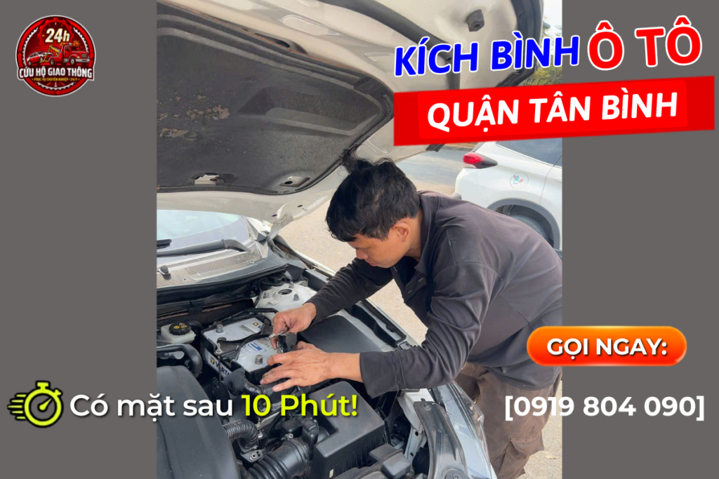 Kích Bình Ô Tô Quận Tân Bình 24/7 - Có Mặt Sau 10 Phút