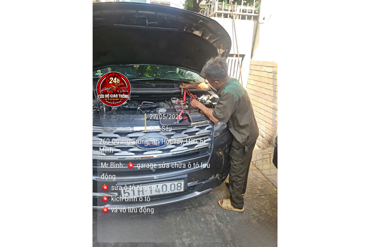 [Gọi Là Tới] Kích Bình Xe Hơi Quận Gò Vấp Cấp Tốc 24/7