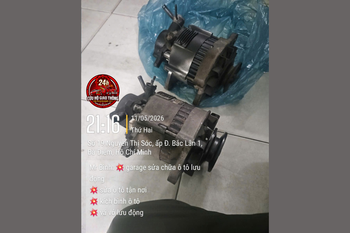 Sửa Chữa Xe Tải Chết Diamo Hóc Môn | Đến Ngay Sau 10 Phút